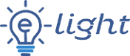Logo E light - Ampoule connecté pas chère